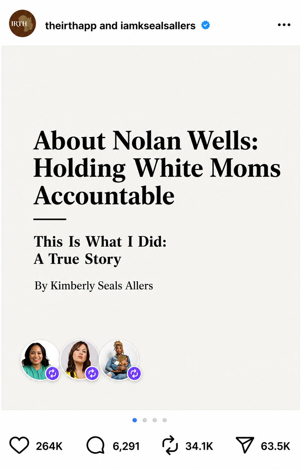About Nolan Wells: Holding White Moms Accountable — essay by Kimberly Seals Allers